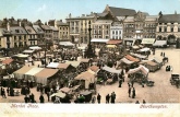 Market Square Fountain 1900 postcard. Source: Northants Family History
